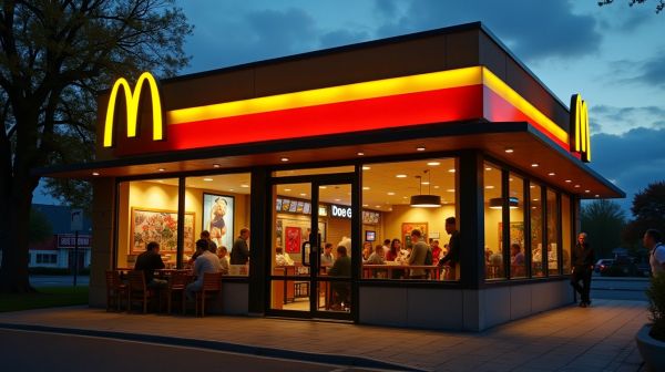 Pour un repas rapide, envisagez McDonald's près de chez vous